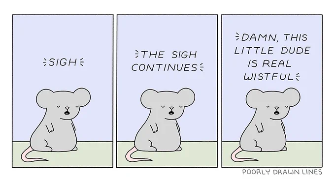 sigh