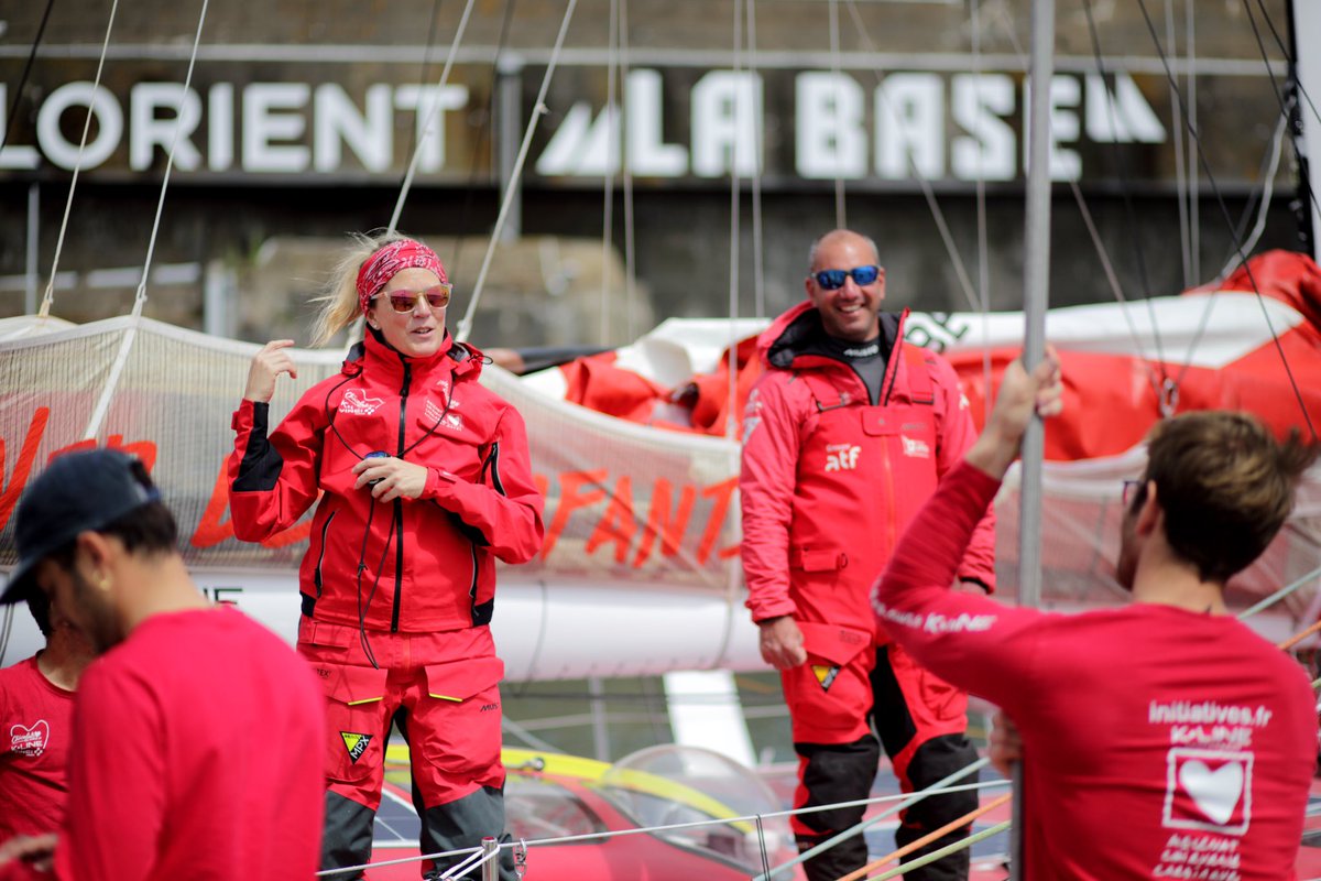 sailingdamien's tweet photo. 😉 On change de bateau, mais on garde les mêmes couleurs 💯
🔛 Départ de Lorient à bord d’@initiativecoeur cet après-midi aux côtés de @samanthadavies, direction Brest pour le départ de la @GB1000race dimanche prochain ! 

📸 Théophile Wannebroucq https://t.co/SUtjgeP4AK