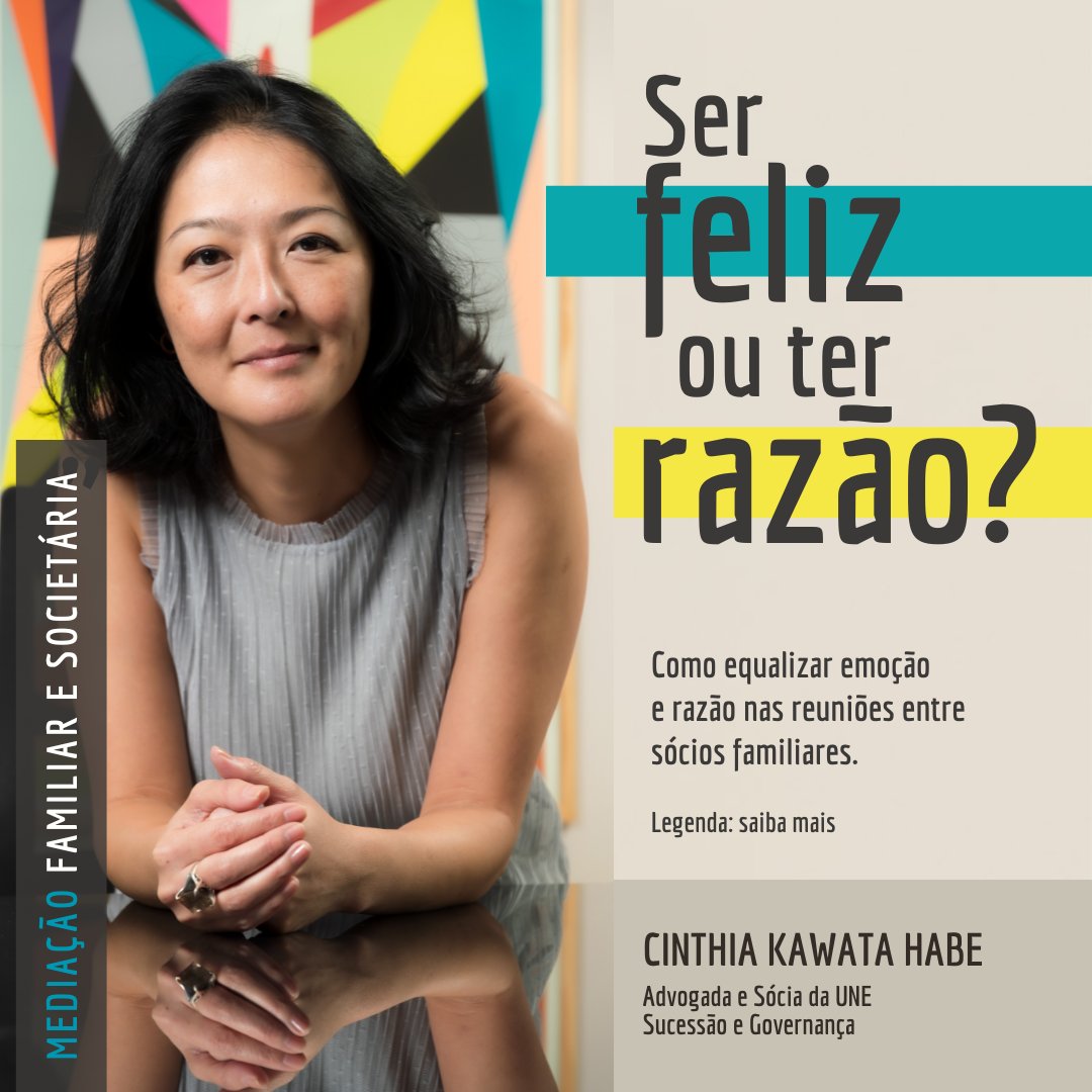 Rogeriofae's tweet photo. Nossa resposta é: use a razão com serenidade, considere a emoção dos outros e tenha consciência que não dá para ser feliz, nem ter razão, o tempo todo. O Mediador viabiliza a convivência e apoia a construção do consenso. https://t.co/TTFzZ6NIv7