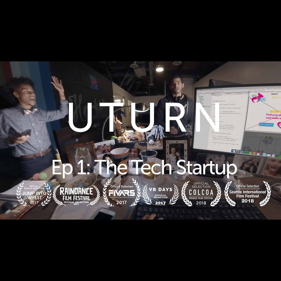 Invis_Thread's tweet photo. Now available for streaming, UTURN is a live-action immersive film that allows viewers to experience both sides of the gender divide within the context of a Tech Startup. Invisible Thread helped port UTURN to the Immerse Platform! https://t.co/SLE0HK1o0I https://t.co/qzeOr665Sc