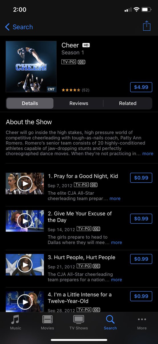 Everyone saying cheer squad and all I can think about is this gem