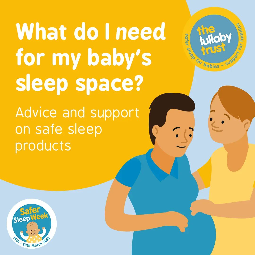 AneurinBevanHVS's tweet photo. With so many different products on the market and constant ads on social media, knowing what sleep product is safe for your baby can be confusing. 

To help you choose @lullabytrust have put together a simple guide 👉 https://t.co/AoT4DkhLh9

#letskeepitclear https://t.co/dXQn6BIt7V
