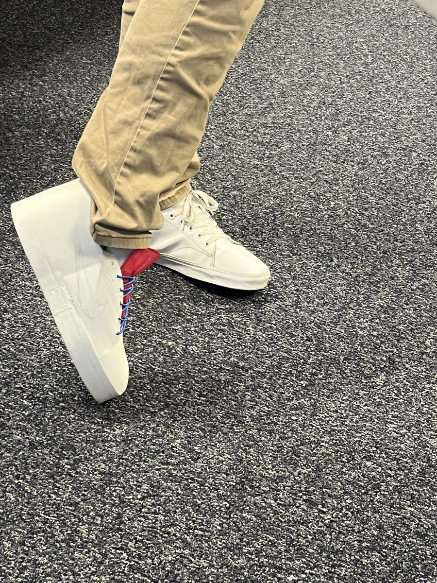 3DSabineLukeB's tweet photo. my 3d printed shoe
@HagedornScott @t3chl0gic @SabinePassISD @AutodeskEDU @tinkercad #3dprinted #photography #photo #qualityblogRT #RTCO #bloggers #bbloggers #fbloggers https://t.co/D2FTmspix0