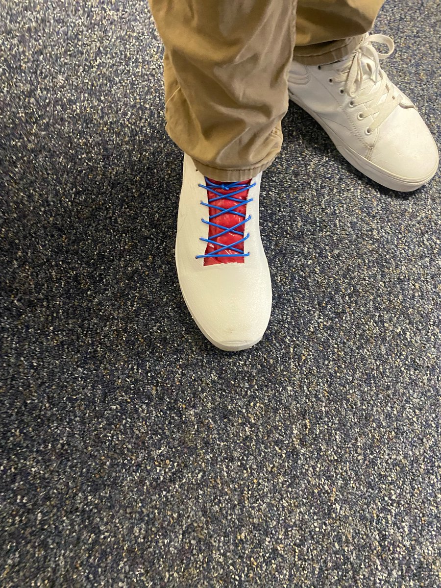 3DSabineLukeB's tweet photo. my 3d printed shoe
@HagedornScott @t3chl0gic @SabinePassISD @AutodeskEDU @tinkercad #3dprinted #photography #photo #qualityblogRT #RTCO #bloggers #bbloggers #fbloggers https://t.co/D2FTmspix0