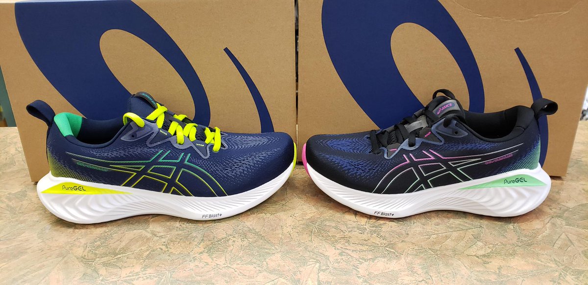 WaterlooRR's tweet photo. the GEL-CUMULUS® 25

Featuring full-length FF BLAST™ PLUS midsole and PureGEL™ technology helps create a softer and more responsive landing during training. Come in and try them on.. Feel the difference! https://t.co/NWeAqdgzhQ