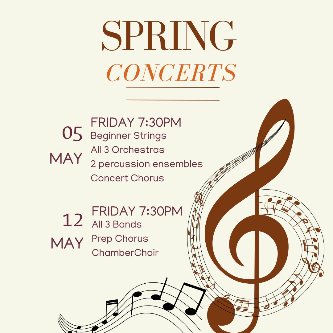 St. Francis Prep’s Music department will be presenting our annual Spring concerts on May 5th and May 12th. We will be honoring our seniors on both nights. Tickets at $5
