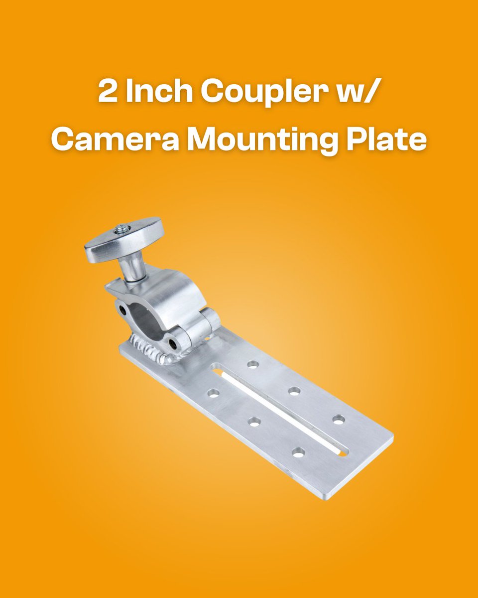 KupoGrip's tweet photo. Get ready to couple up with the Kupo 2-inch Coupler! This versatile tool lets you mount your camera with ease, so you can focus on capturing the perfect shot. You can get the coupler separately or as part of the 3-Axis Camera Mounting Plate Kit (KG604312). #KupoGrip #CameraMount https://t.co/enUk0z6Hqi