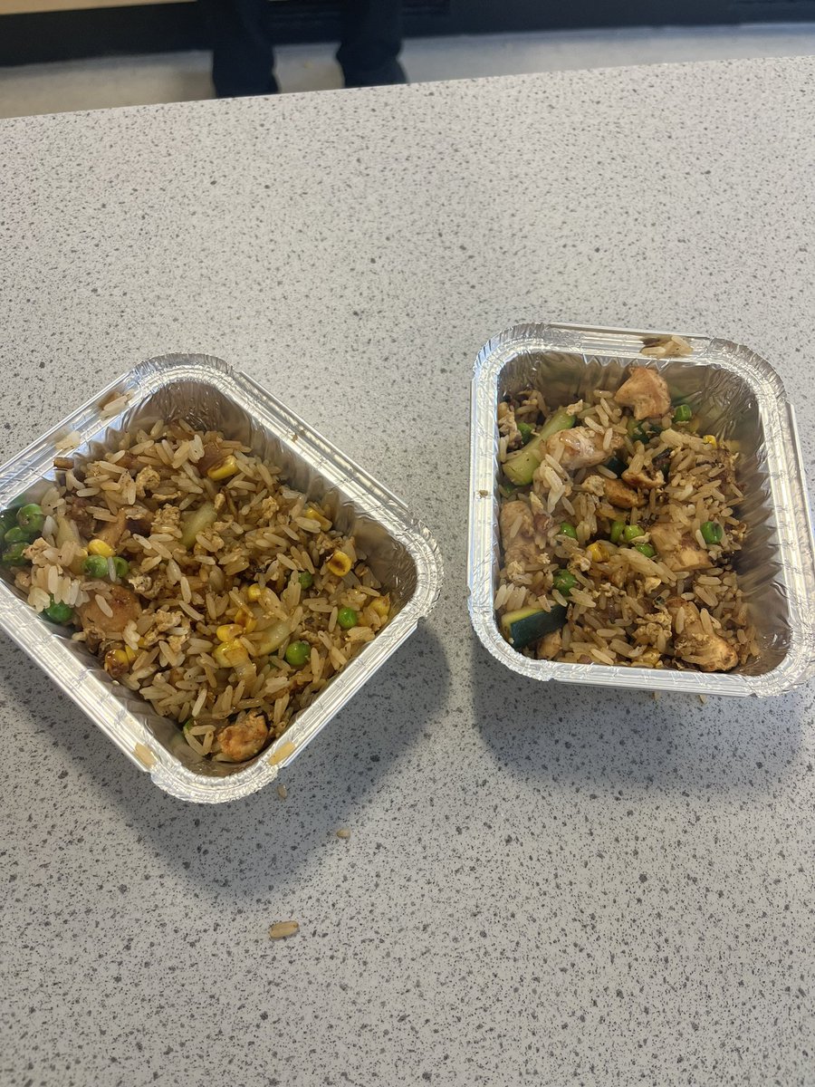 MissRiceHE's tweet photo. S3s have been learning how to incorporate more veggies into their diet, they showcased this with some delicious fried rice😋 https://t.co/FTD3JXxTjl