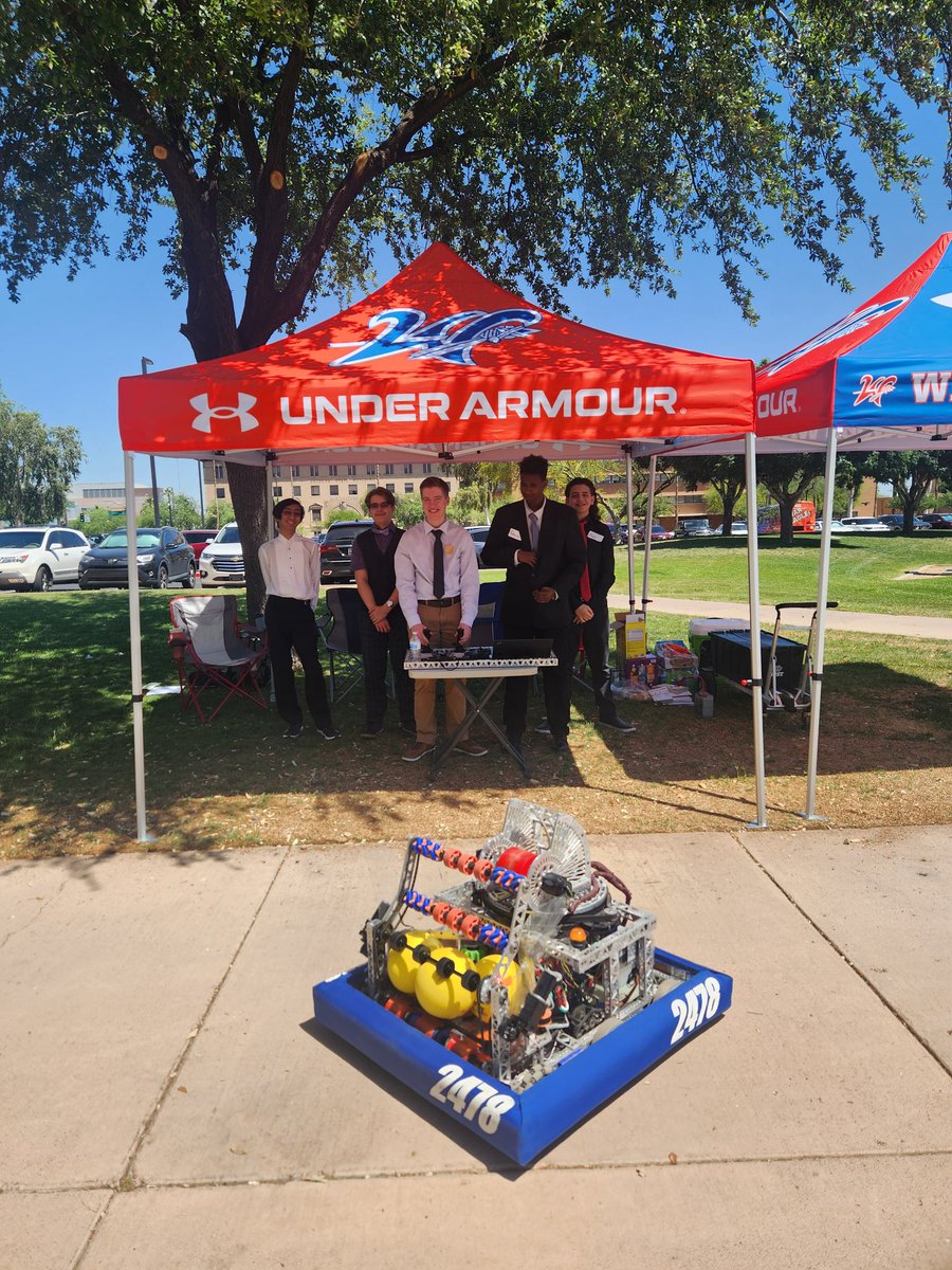 Demonstrating and presenting at the state capital today. Let's make FIRST loud!!!!!! <a href="/cocorobo/">CocoNuts - FIRST Robotics Competition Team 2486</a> @frc_8087_cpr <a href="/mpsaz/">Mesa Public Schools</a> <a href="/tearemupww62/">Westwood High School</a> <a href="/ActivitiesWW/">Westwood Activities</a>