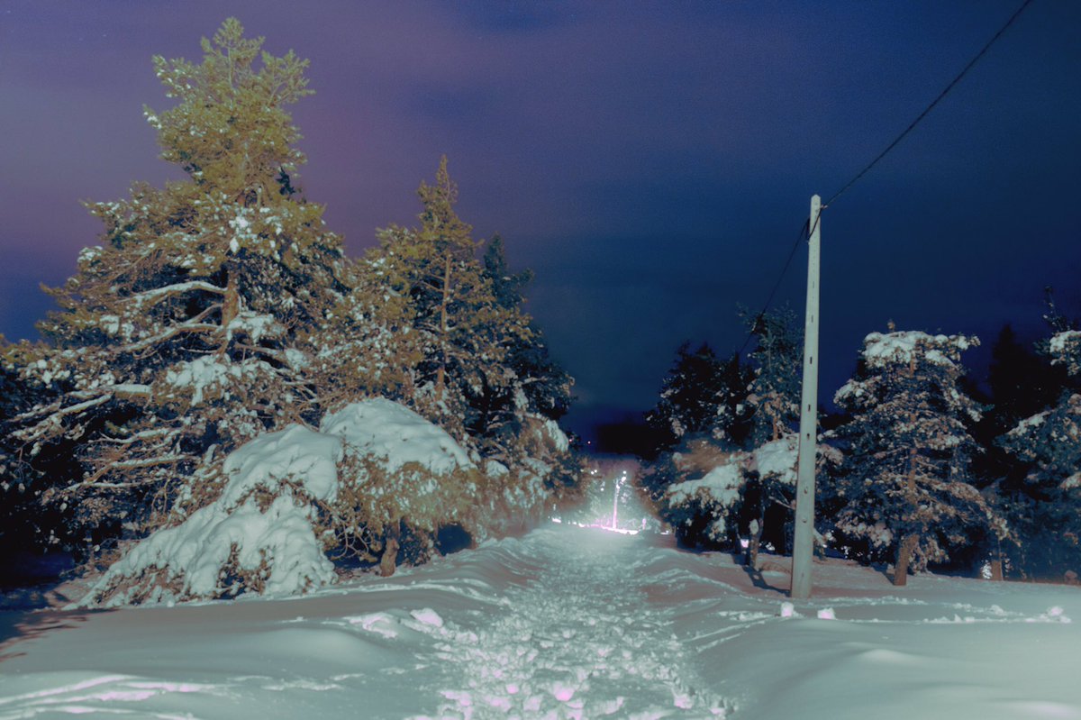 Long nights in the mysterious portuguese mountains