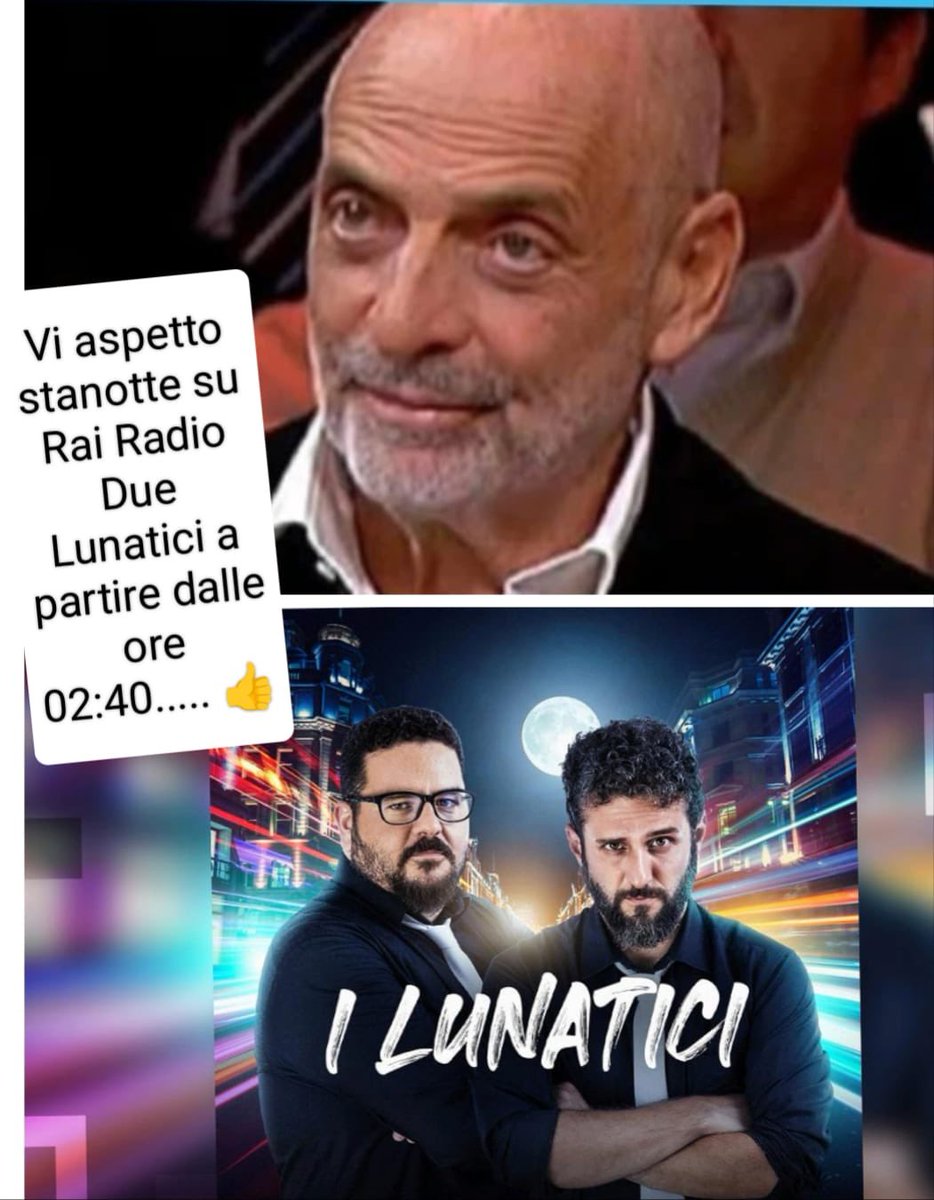 #rairadio2 #ilunatici