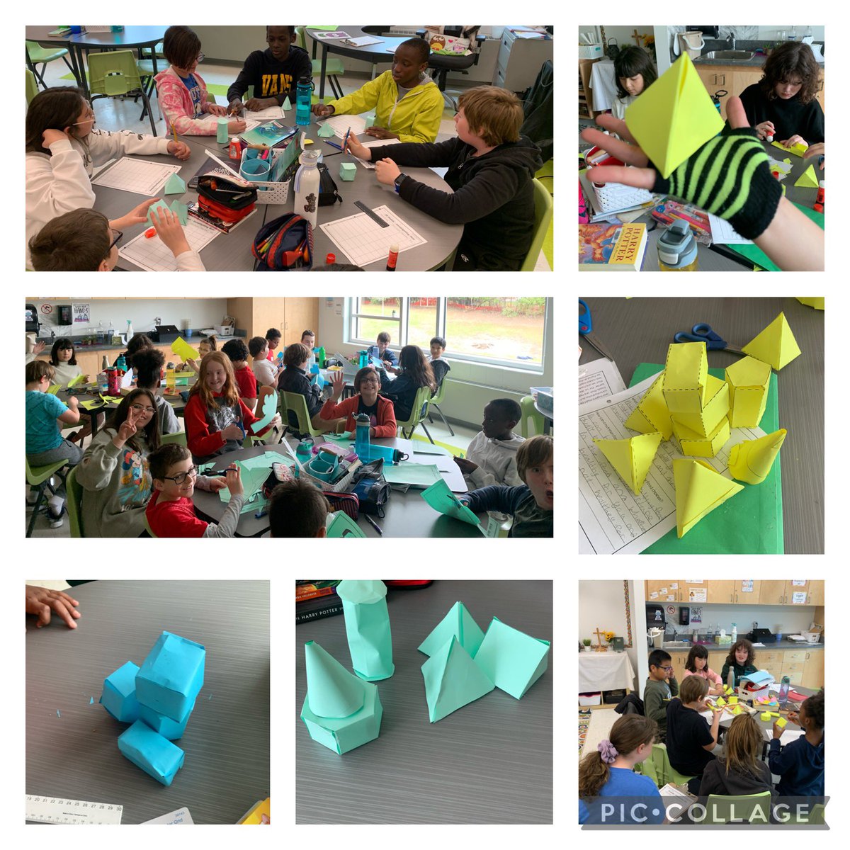 mslightsgrade6s's tweet photo. Creating and naming 3D objects @RedeemerOCSB #collaboration #geometry https://t.co/PDhmVf9Tjw