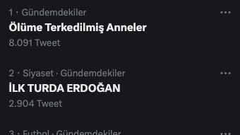Kardeşler, bu zulmü tüm Türkiye'nin gündemine sokmak var bu zulme son vermek için sizden ricamız seri bir şekilde tweet atmanız.

Ölüme Terkedilmiş Anneler