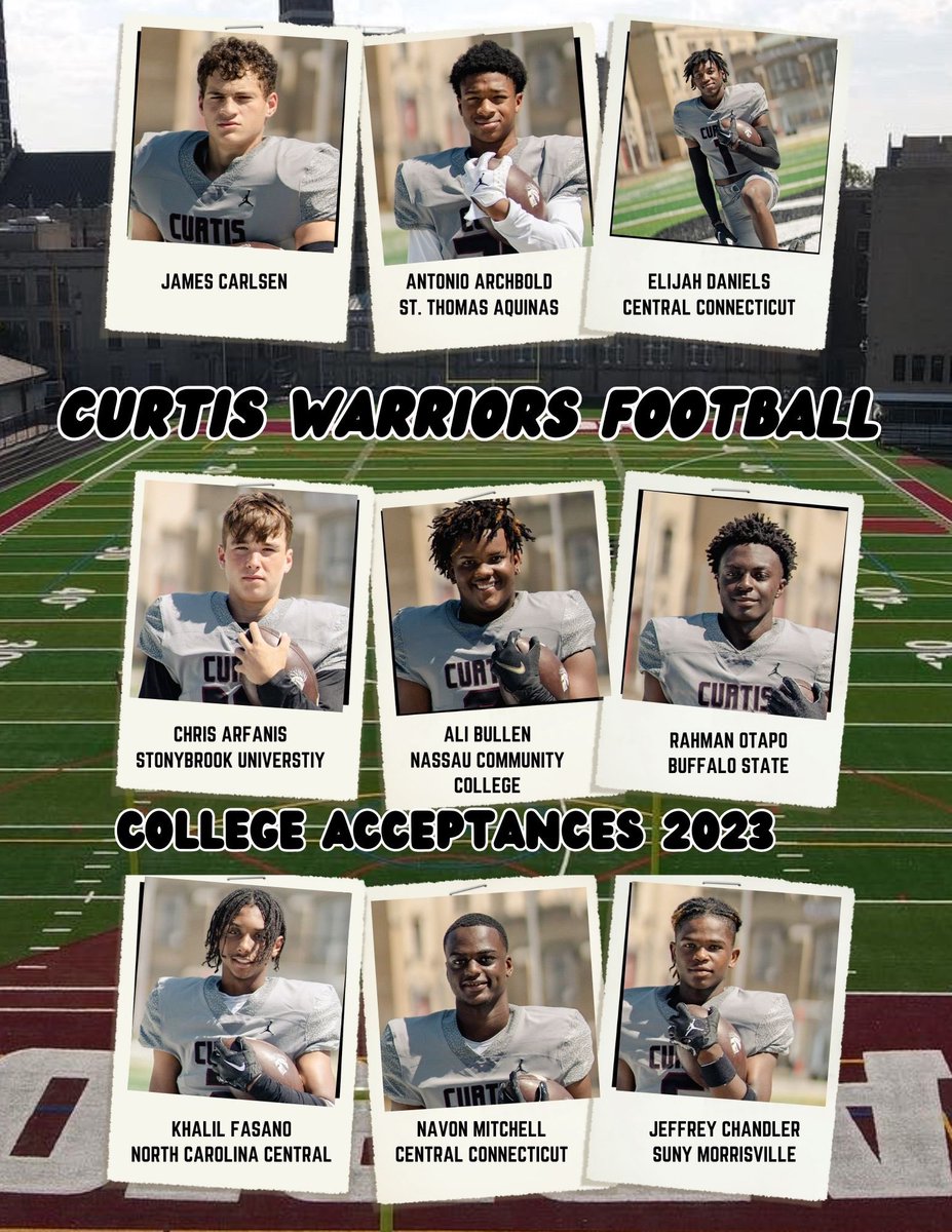 Proud of the Class of 2023 who have made their college decisions. #NextLevelWarriors