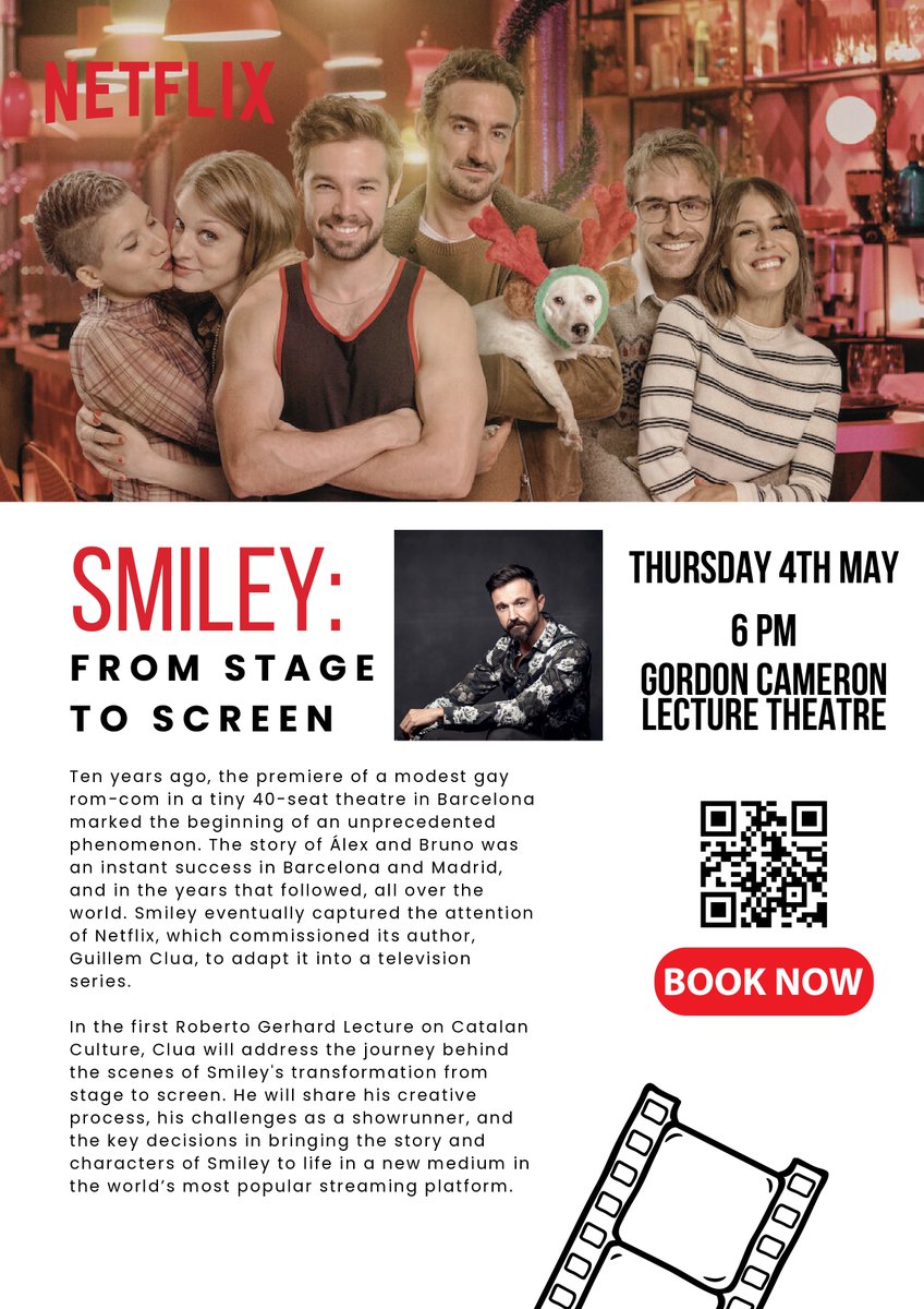 To celebrate the rich legacy of Catalan cultures in <a href="/FitzwilliamColl/">Fitzwilliam College</a> and at <a href="/Cambridge_Uni/">Cambridge University</a>, we have created the Roberto Gerhard Annual Lecture on Catalan Culture. Playwright and screenwriter <a href="/guillemclua/">Guillem Clua</a> has kindly agreed to deliver this first ever Annual Lecture. (1/3)