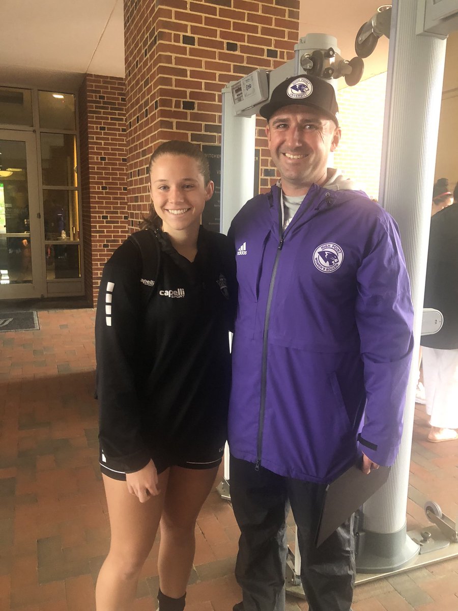 I had such a great time at the High Point University ID camp this weekend! Thank you to coaches and players for a great experience! <a href="/hpu_wsoc/">HPU Women's Soccer</a>