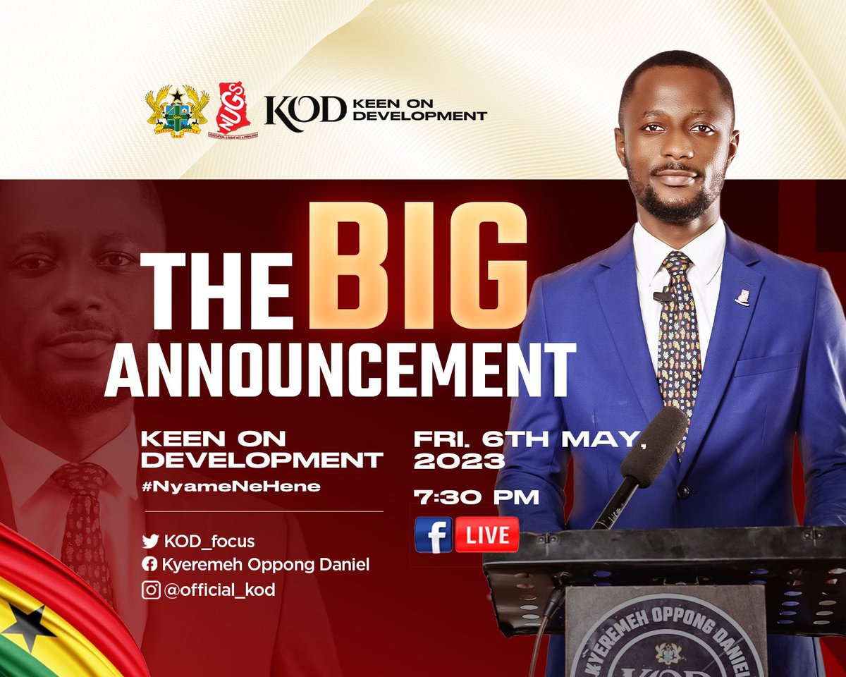KOD_focus's tweet photo. In the past year, you have seen or heard me having key conversations on the development of the average Ghanaian student , I have championed the course of advocacy and activism at all levels of student democracy. many may ask “what next?” #KOD4NUGSPREZ.  1/2 https://t.co/0A3rwCY2iI