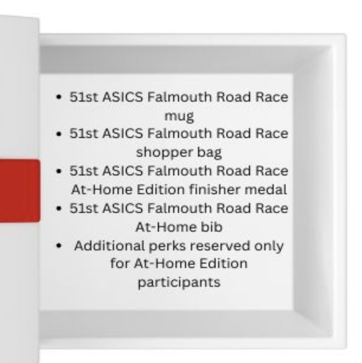brendas_outside's tweet photo. The Asics #falmouthroadrace At Home Edition registration is now open. Race week is 8/12-19. Register and use code FRRATHOME23 to save 10%. Check out the sweet swag 
#FalmouthRoadRace #FRRAtHome #frrbr #bibchat #CapeCod #MA #run 
 #bibchat https://t.co/8eobyZm7mM