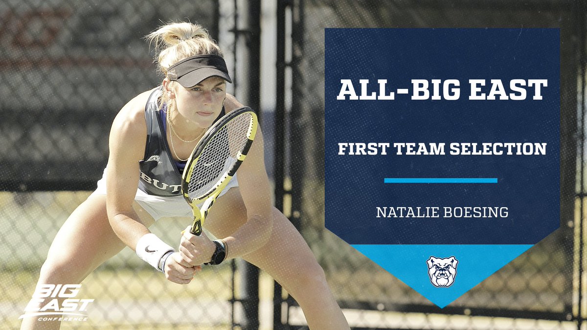 🚨Natalie Boesing Earns Another All-BIG EAST selection🚨
Congratulations, Natalie!
—>bit.ly/44DO9xl
#ButlerWay
