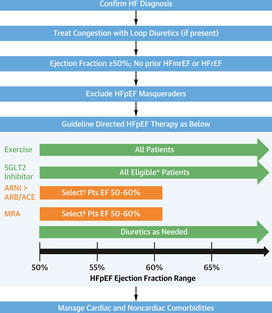 New #JACCHF SOTA review builds on the recently published <a href="/ACCinTouch/">American College of Cardiology</a> #HFpEF ECDP by integrating contemporary data from recent randomized trials to provide a contemporary framework for Dx &amp; evidence-based Tx of pts w/ HFpEF. bit.ly/3AOBp9l

#CardioTwitter #HeartFailure