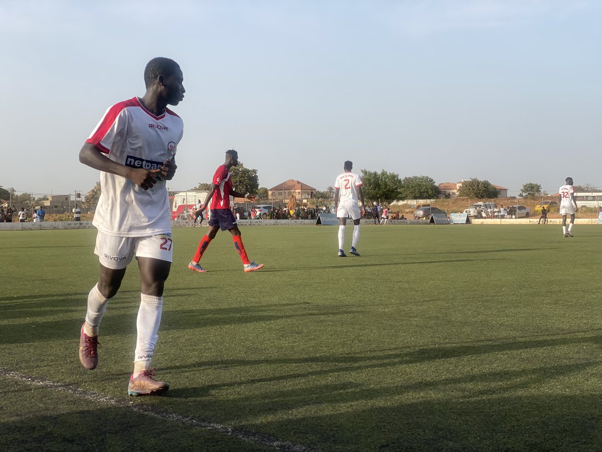 RealDeBanjulFC's tweet photo. 80β SAM 2 - 1 RDB
#SAMRDB #GFFLeague23 #MatchDay19 https://t.co/p366FGgvnU
