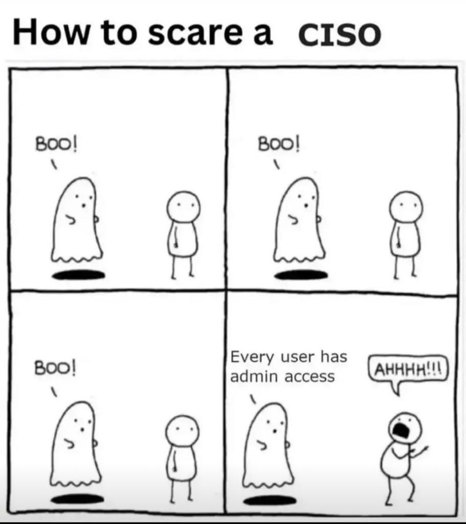 shuklasumit01's tweet image. Most vulnerable point. Admin rights on endpoints. 

#cybersecuritybasic #cybersecurity #CyberSecurityAwareness