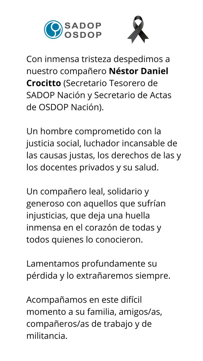 Sadop Nación tweet media