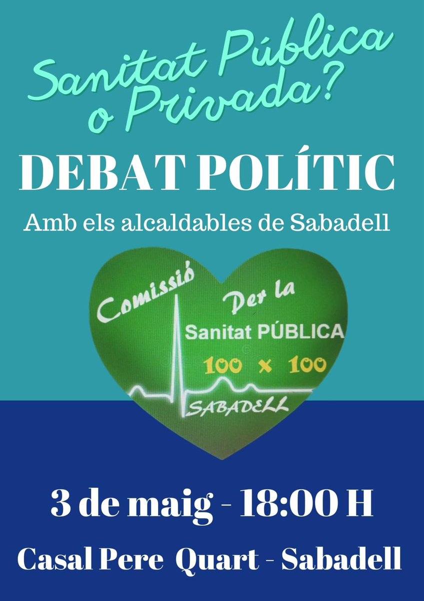 SBDencomupodem's tweet photo. Debat sobre "Sanitat Pública o Privada?" amb intervencions de qualitat de moltes de les persones que avui omplen la Sala d'actes del Casal Pere Quart...
...per nosaltres no hi ha debat: creiem en la Sanitat pública, gratuïta, universal, de qualitat i de proximitat. https://t.co/K9zM6VKbhO