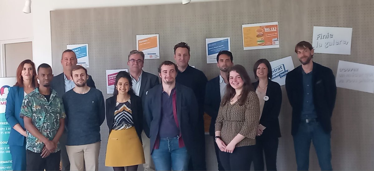 🎂 1 an #Cej 
📢 témoignages de jeunes et  conseillers (#pole_emploi_joigny et #mission_locale) autour de l'accompagnement intensif et personnalisé #contratengagementjeunes 
avec Pauline GIRARDOT, Sous-préfète de l'arr. d'#Auxerre.
🎯 pour un retour à l'emploi durable