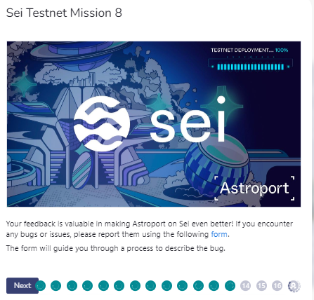 La_knock75's tweet photo. [7/8]
➡️ Si vous voulez envoyer un feedback , vous pouvez 
➡️ rejoignez le discord @astroport : https://t.co/Ffwsfjaezk
➡️ Remarque ! il est dit que plus vous faites de transaction sur Astroport, plus vous avez de chance de gagner un Sei Astro Badge ! https://t.co/PvfeMyXeL4