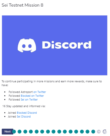 La_knock75's tweet photo. [7/8]
➡️ Si vous voulez envoyer un feedback , vous pouvez 
➡️ rejoignez le discord @astroport : https://t.co/Ffwsfjaezk
➡️ Remarque ! il est dit que plus vous faites de transaction sur Astroport, plus vous avez de chance de gagner un Sei Astro Badge ! https://t.co/PvfeMyXeL4