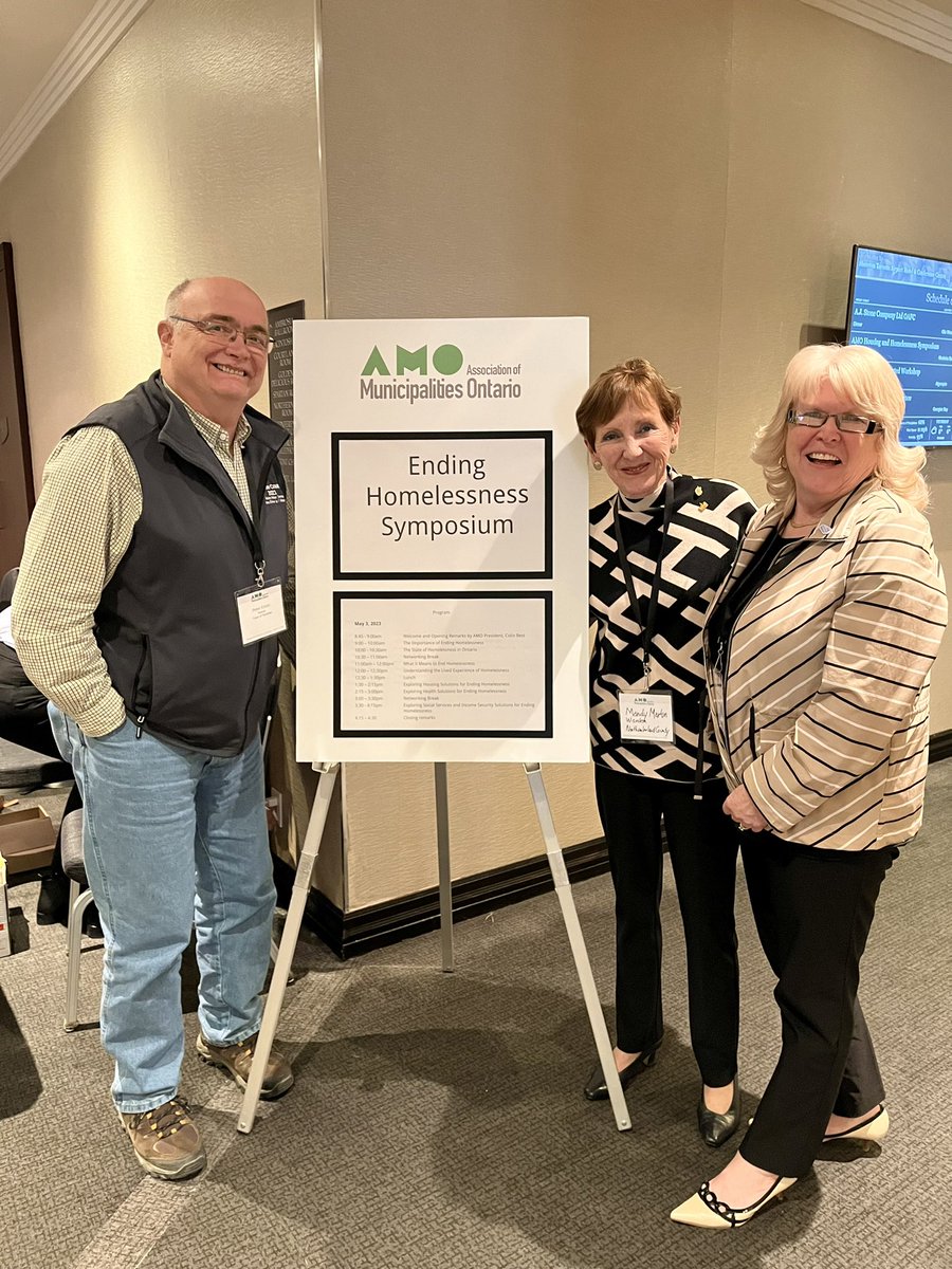 EOWC members are excited to attend in the @AMOPolicy #EndingHomelessness Symposium. 

Affordable and attainable #housing is a top priority for the Caucus. 

We are participating in discussions on health, social and economic solutions and issues around housing and homelessness.