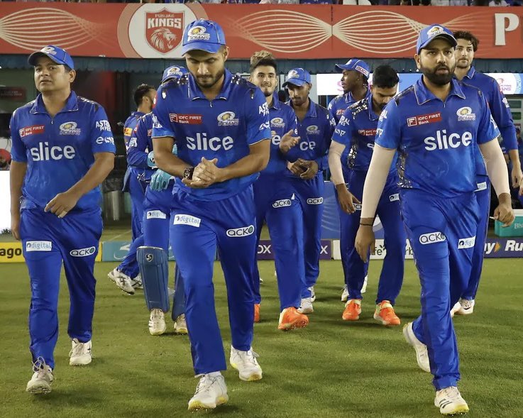 Magic in Mohali ✨ @mipaltan 💙