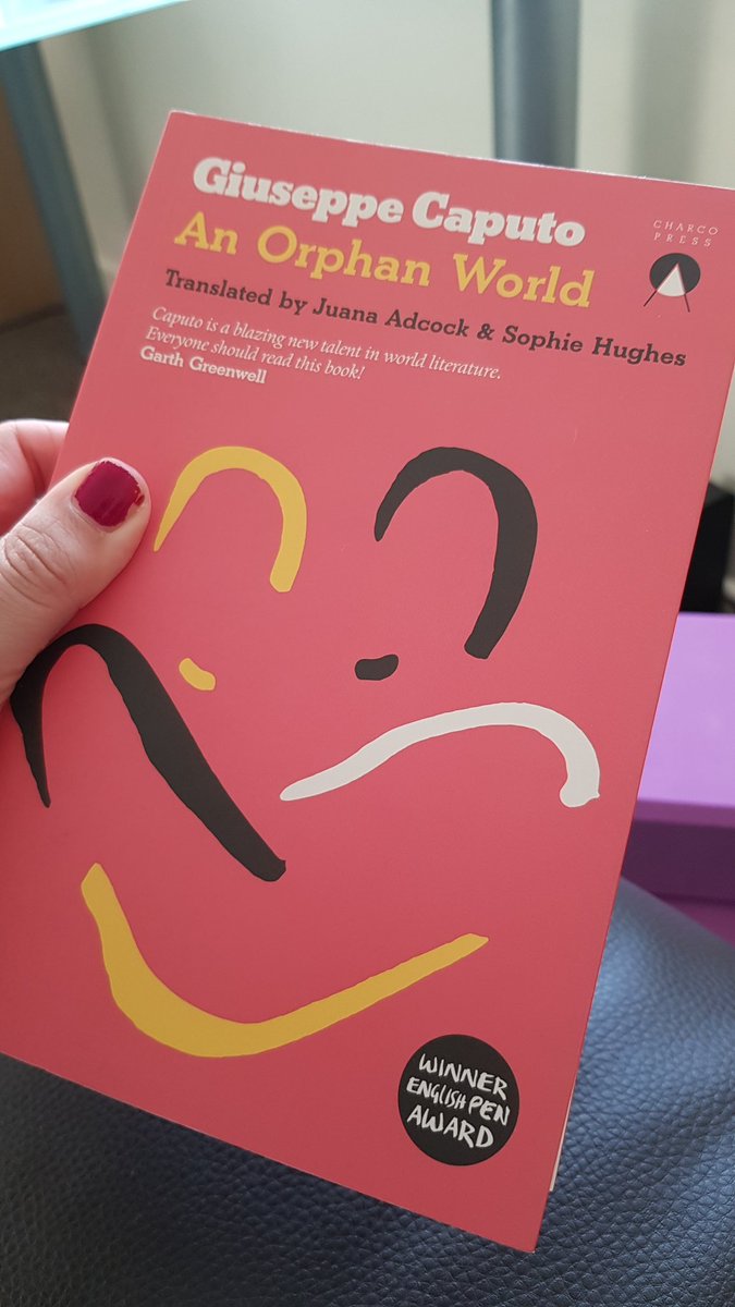 Treated myself to a new book from @QueerLitUK today! This one's a(nother) translation from @CharcoPress so I'm sure I'll love it 💘📚 #literarytranslation #queerliterature