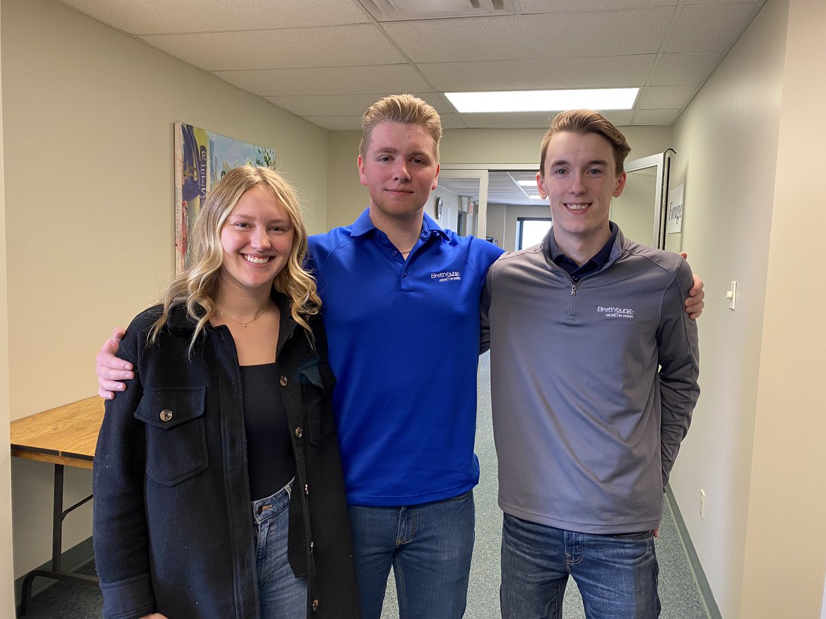 You’re about to see some fresh faces at BY! It’s almost time for our summer students to hit the fields with our RAMs, so we wanted to introduce this fun group to you. (L - R) Meet Ashlyn, Ewan, and Kaiden!
