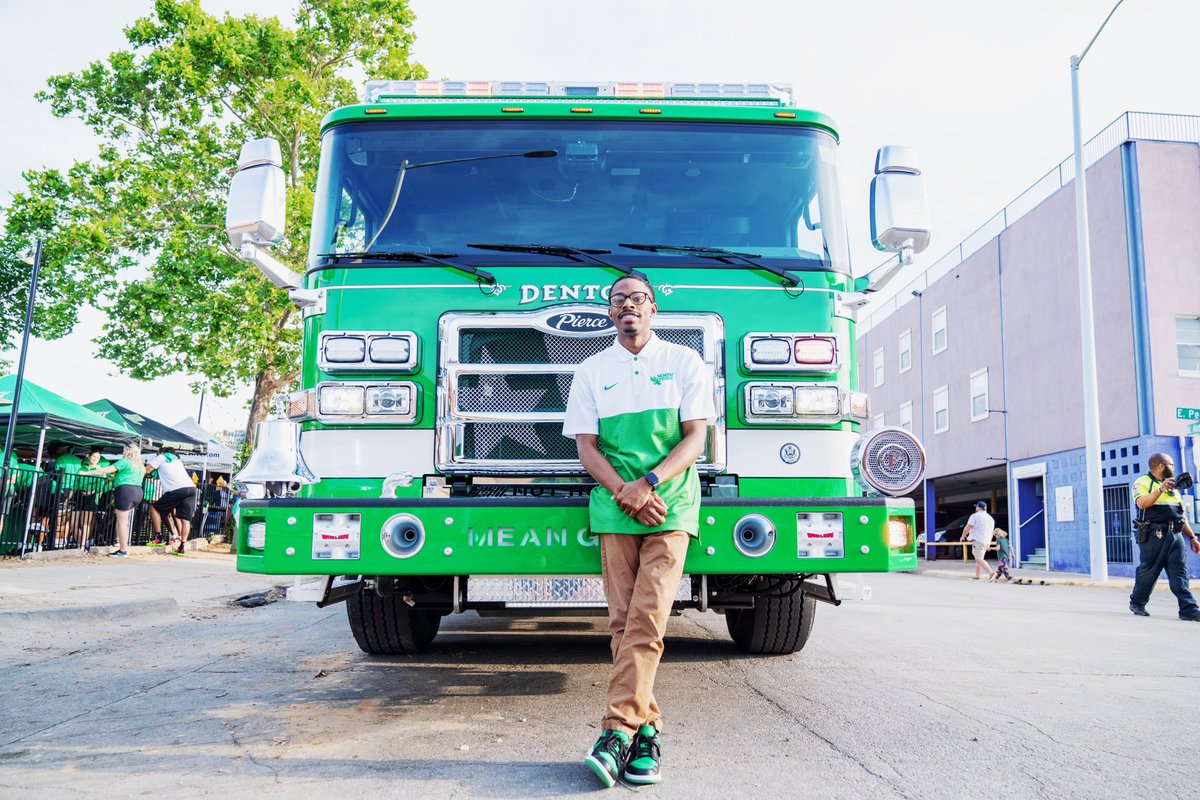 iamTomp's tweet image. Grateful for the opportunity to work with @DentonFireDept and @MeanGreenSports on designing this special project. Excited to have the Mean Green E3 servicing the community for years to come! #GMG #TakeFlightUNT