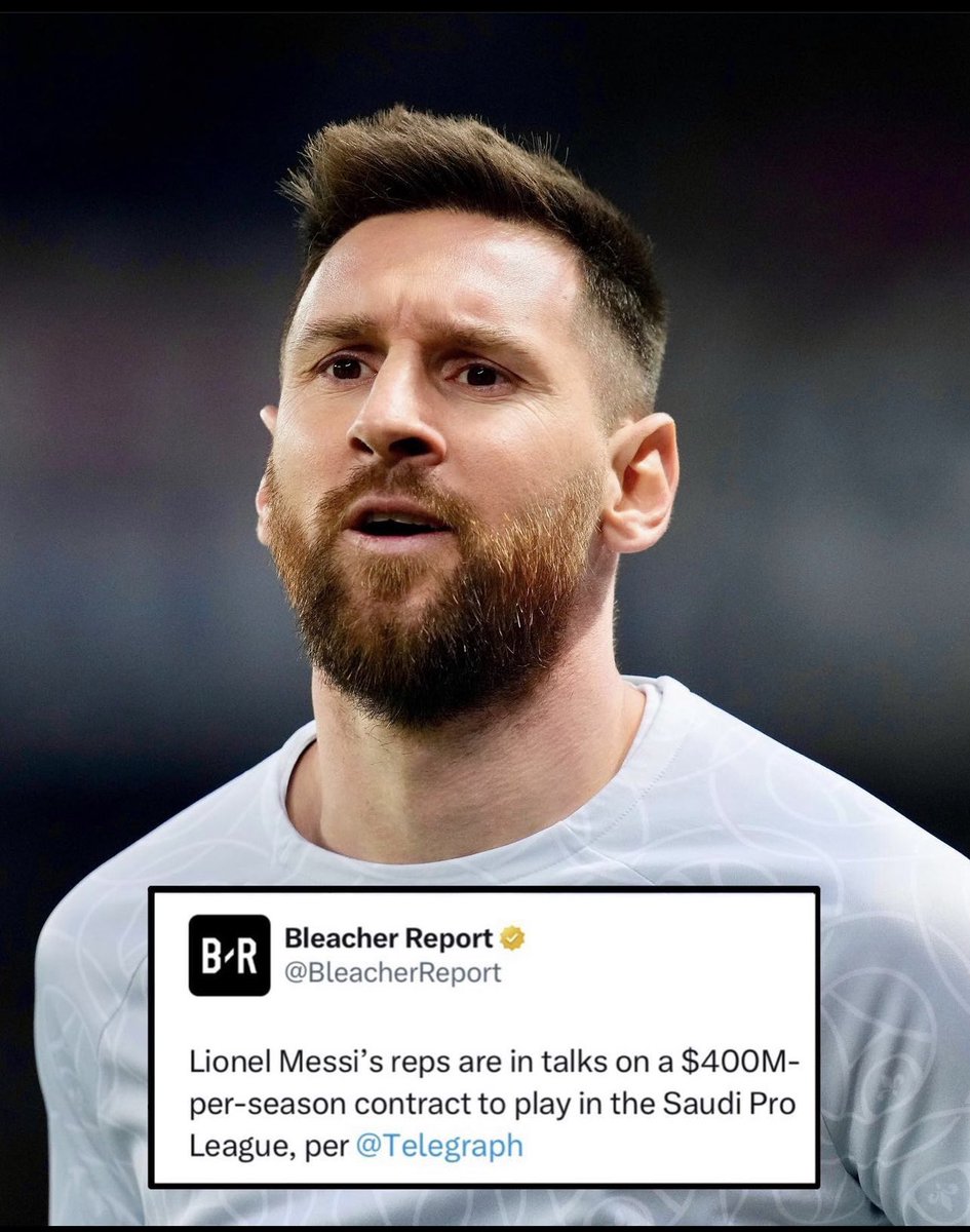 iamSeanAmadi's tweet photo. The 35yrs and 11months old Argentine legend #LM30🐐 had only one mission in Saudi Arabia . . .
#SecuringThrBag💰 https://t.co/ftZaST2kGQ