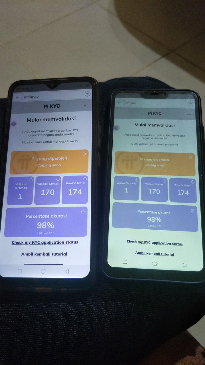 A_Djoe2's tweet photo. Intense competition among #PiNetwork Validators in one team. It's getting more and more difficult to get KYC data to verify. #Pi2gether we believe we can. https://t.co/J2vvoJ4Id6