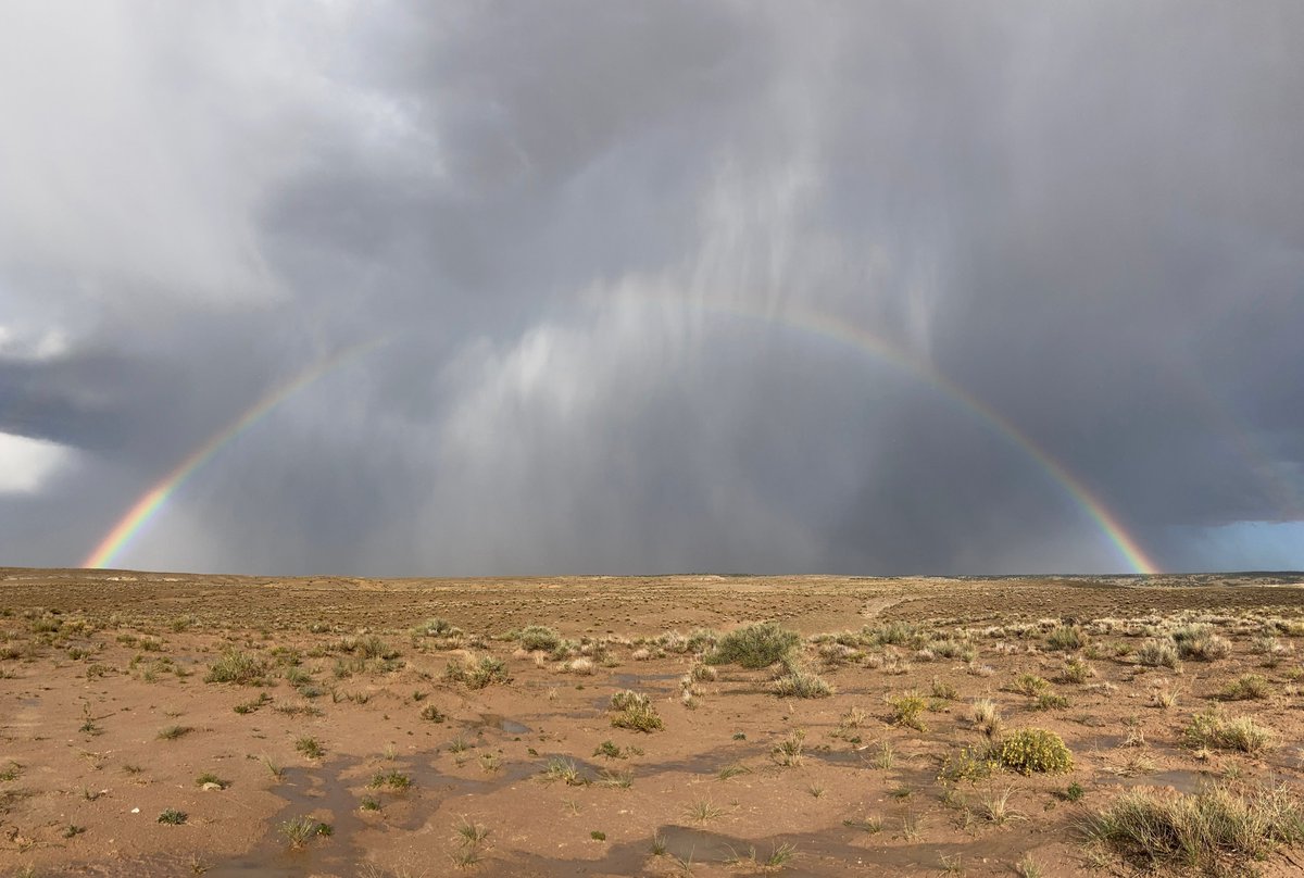 @motleybookshelf Maybe you'll enjoy this rainbow I saw in the Utah desert a couple autumns ago
