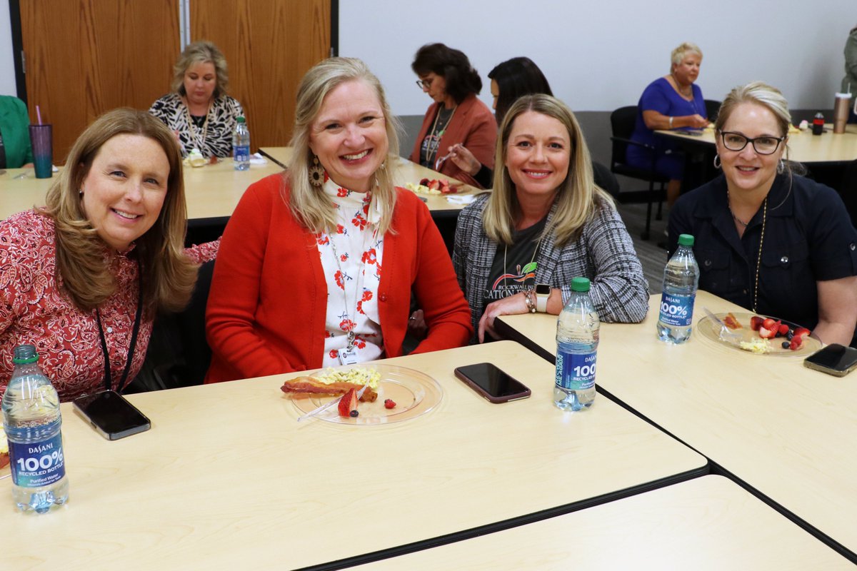 Today we honored our central office staff who have served the district for 5, 10, 15, 20 and 25 years! We are grateful for their service and dedication to Rockwall ISD.