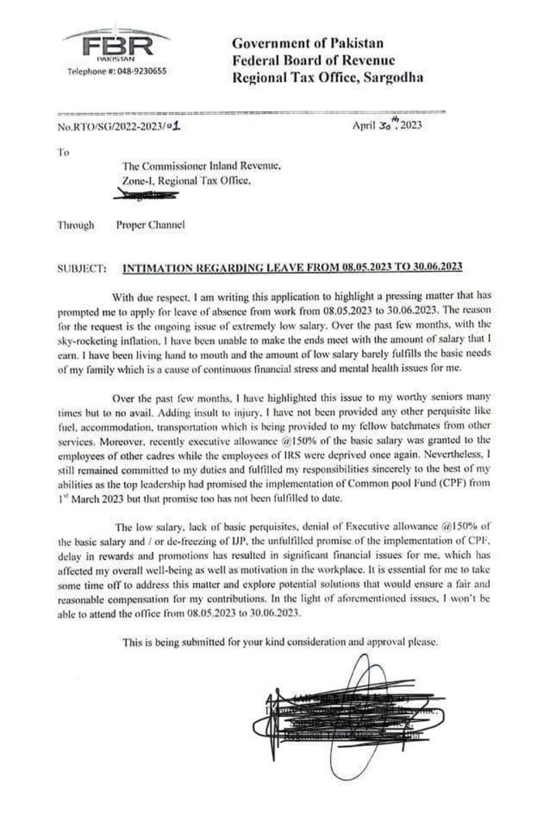 haider_mehtab's tweet photo. Serious move by young officers of FBR https://t.co/EDO1NV2W6N