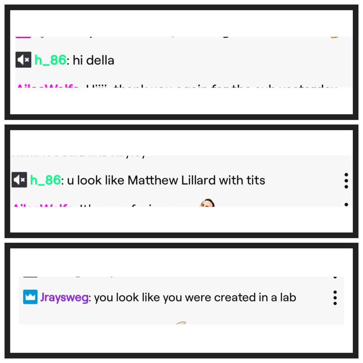 Had these hate comments come through while myself and <a href="/GhostNoodles_/">GhostNoodles</a> were playing Redfall. It came as a shock at first, but honestly I have been called a lot worse. I will take the Matthew Lillard comment as a compliment, though. That man is fine! 🤣
