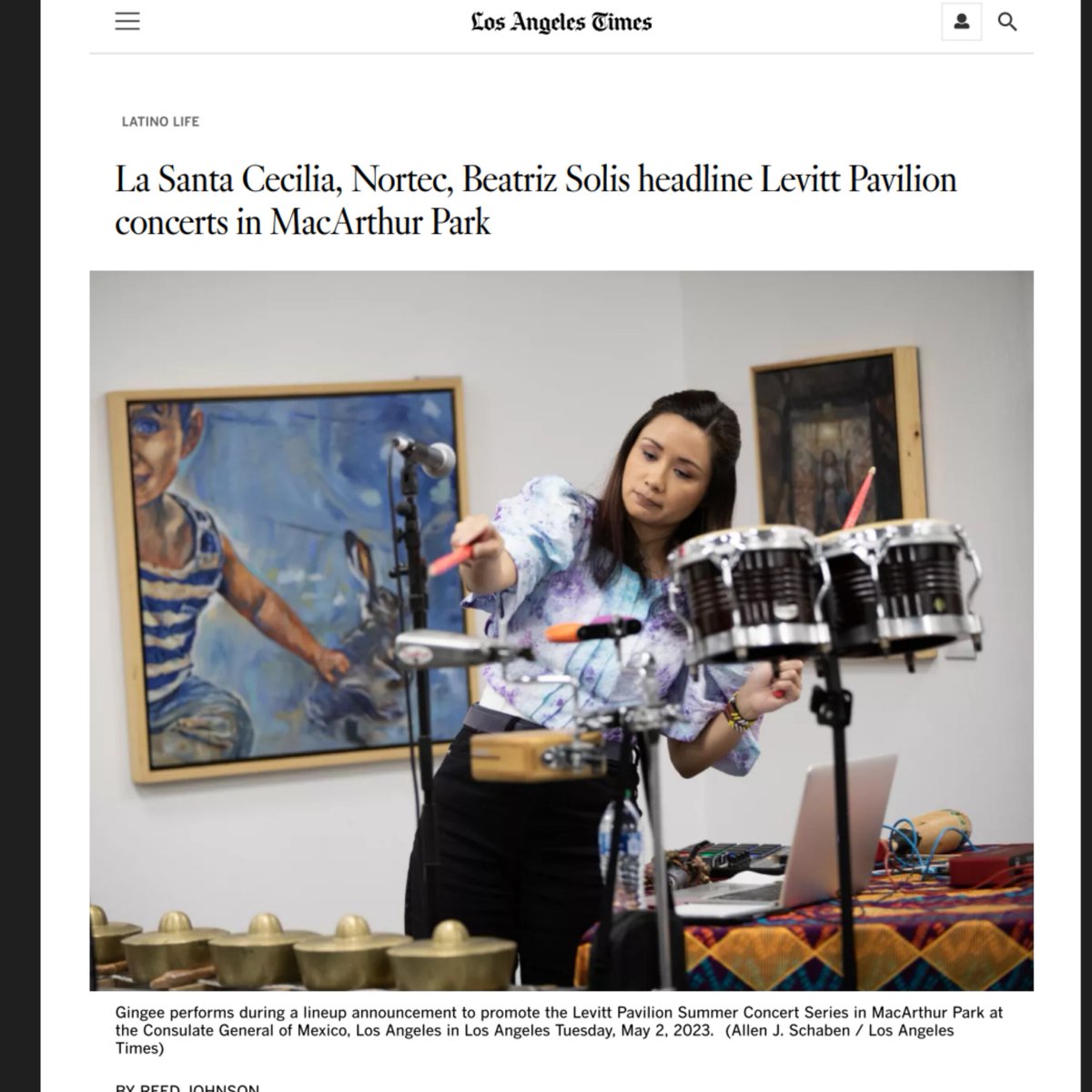 gingeeworld's tweet image. Made it into the @latimes ! @Levitt_LA 2023 season is officially announced, proud to be a part of #FPAC 29 with @FilAmARTS ! see you Sept. 1 &amp;amp; 2 ❤️🇵🇭