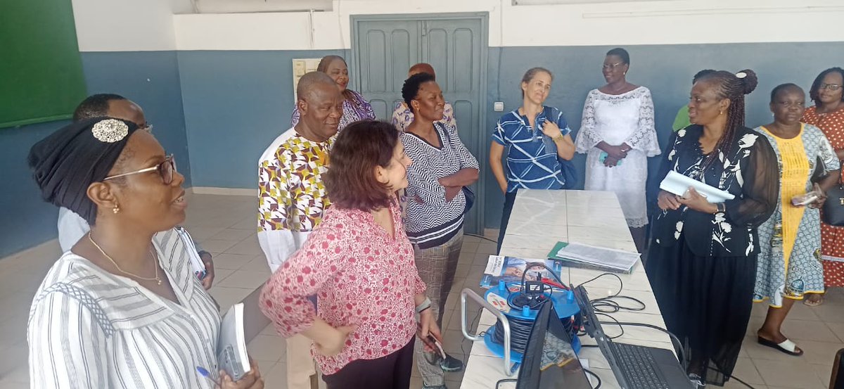 sweddbj's tweet photo. #sweddbj
Ces appuis à l'#INMeS se résument en matériels didactique, informatique et roulant ainsi que des modèles anatomiques et des bourses de formation de grade Master
Cc @BM_Afrique @UNFPA_WCARO https://t.co/p5S1OkLmLZ