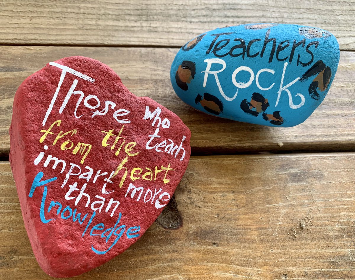 Day 3 of Teacher Appreciation:
Teachers “ROCK”!!!