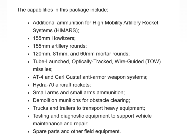 [情報] 美國加碼軍援烏克蘭三億美元