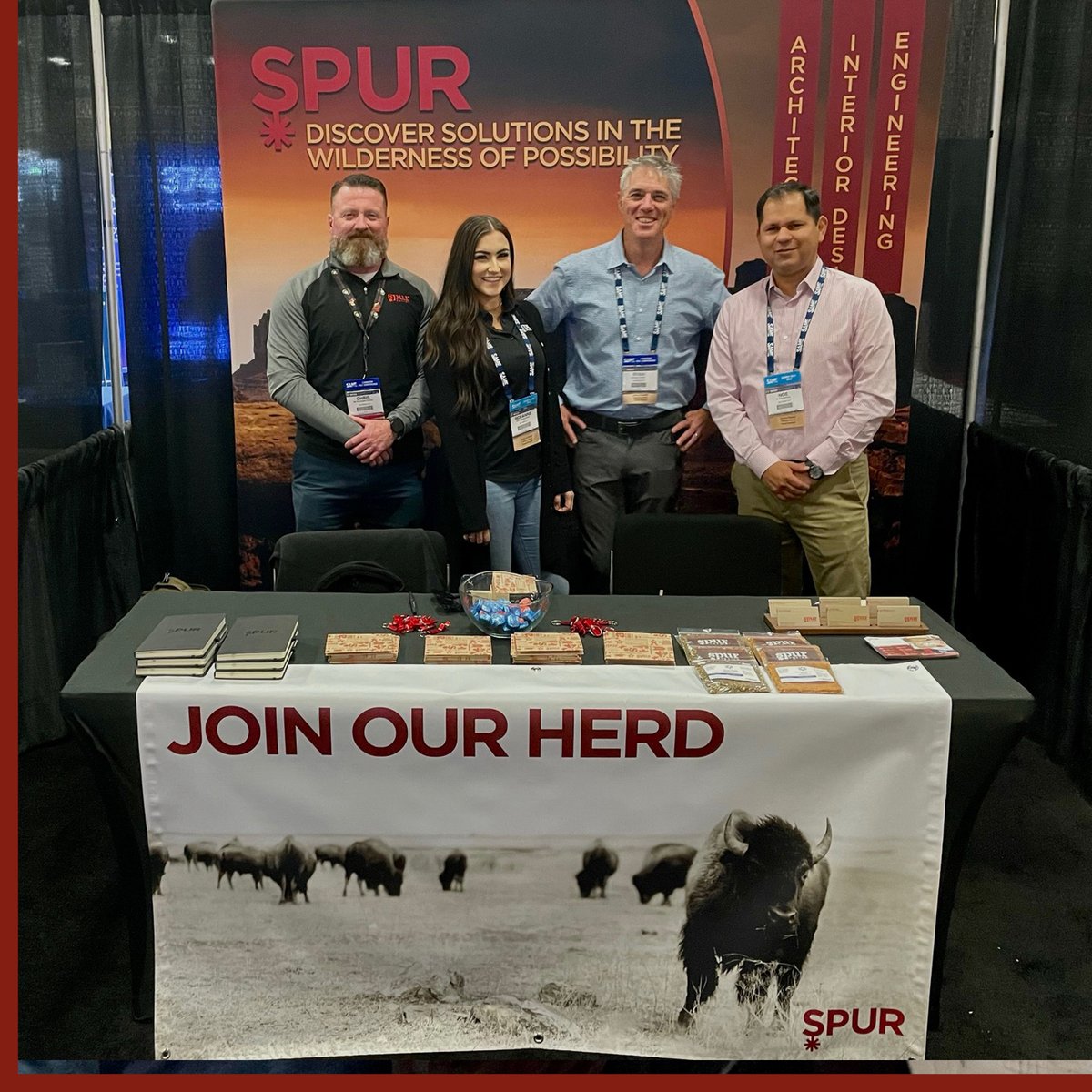 SpurDesignOKC's tweet photo. Did you catch us at JETC 2023 in San Antonio, TX? 🤠 👋
:
:
Society of American Military Engineers #engineeringservices #engineeringsolutions #conferenceseason #sanantonio #military #engineerslife #texaslife #joinourherd #architecturefirm #spurdesign https://t.co/zOTFDZgKij