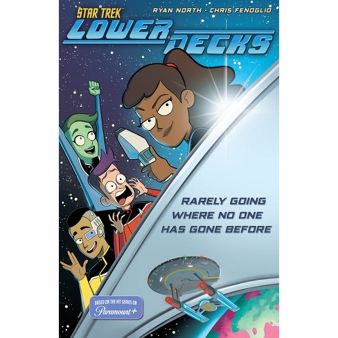 ChrisFenoglio's tweet photo. The Star Trek: Lower Decks (the comic) trade is out TODAY! From @IDWPublishing By @ryanqnorth, myself, edited by @heatherantos and Vanessa Real, and letters by @johannanattalie and Jake Wood.

If you've been waiting for the trade, now's your chance!  
🖖#StarTrek #LowerDecks https://t.co/tXkmxga8UF