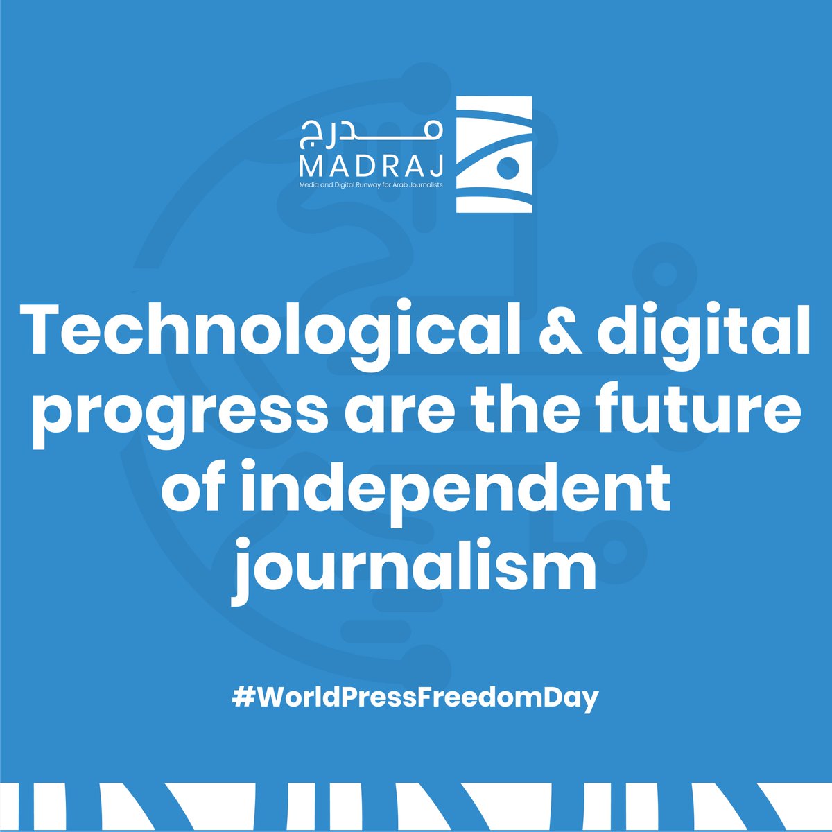 MadrajMe's tweet photo. On the #WorldPressFreedomDay, share with us your thoughts: what does #journalism in your region lack to realize #sustainability and #digitization ? https://t.co/J6iFtQ4wGQ