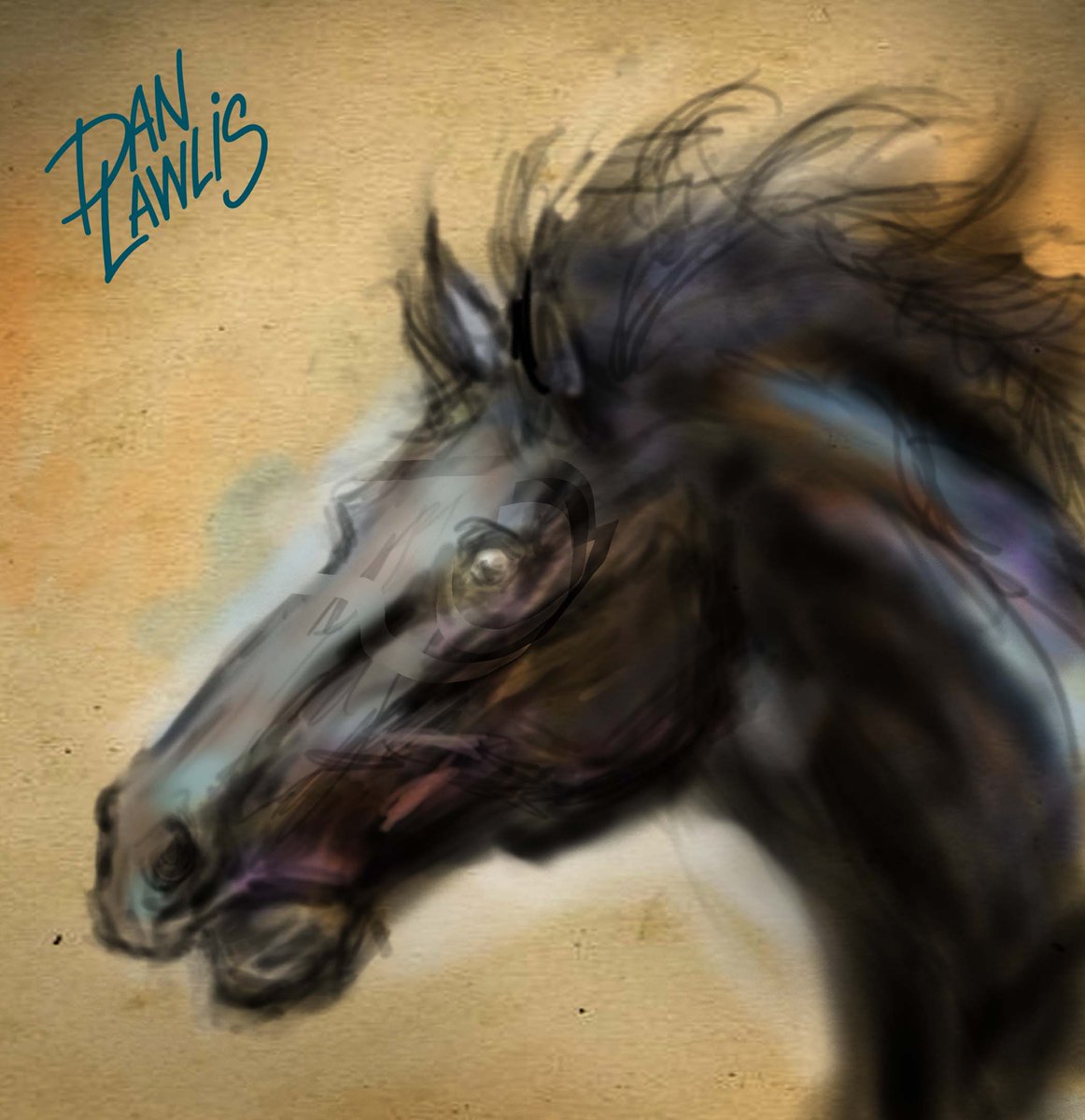 Horses are one of the most difficult things to get right, and you always need to draw them in comics (particularly fantasy comics) so I’m always practicing, trying to improve. #horses #horsedrawing #horse #wildlifedrawing #horse #equine #drawinganimals
